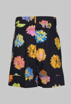 High Waisted Floral Shorts