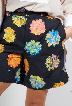 High Waisted Floral Shorts