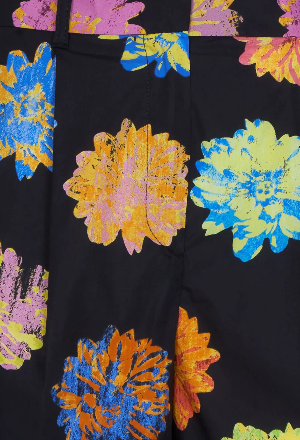 High Waisted Floral Shorts