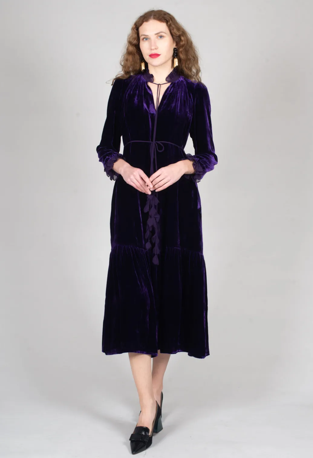 Holly Dress in Violet