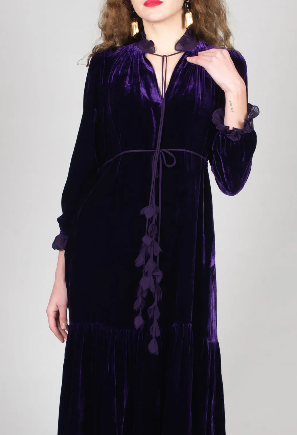 Holly Dress in Violet