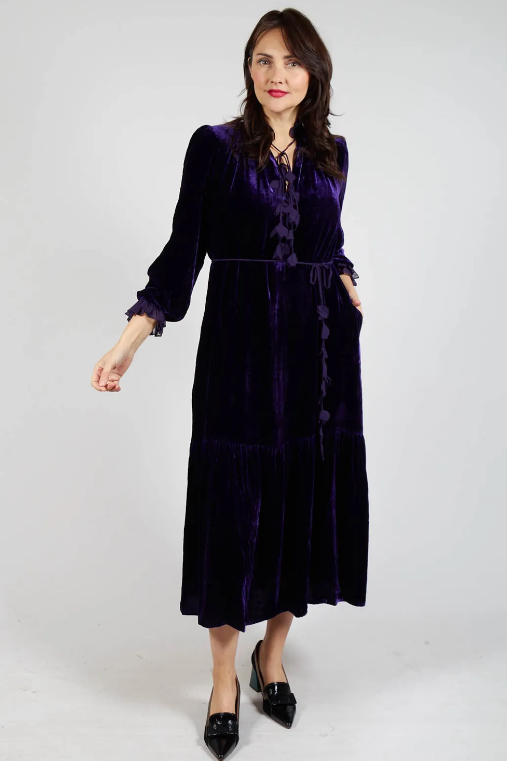 Holly Dress in Violet