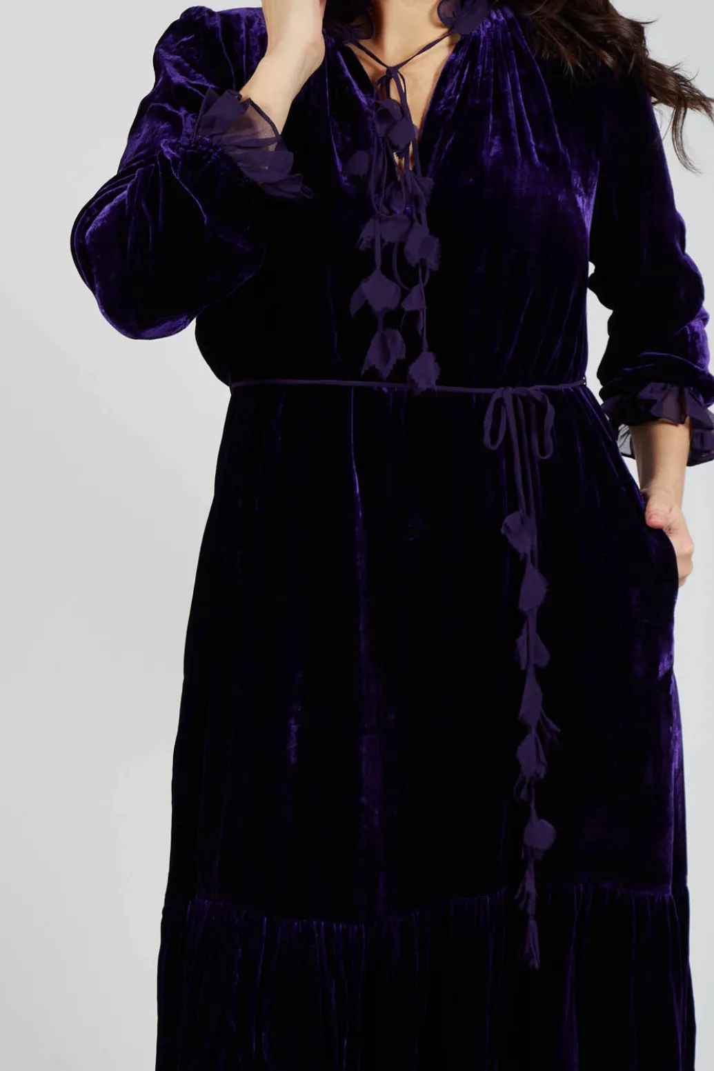 Holly Dress in Violet