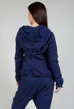 Hooded Jacket in Enzian