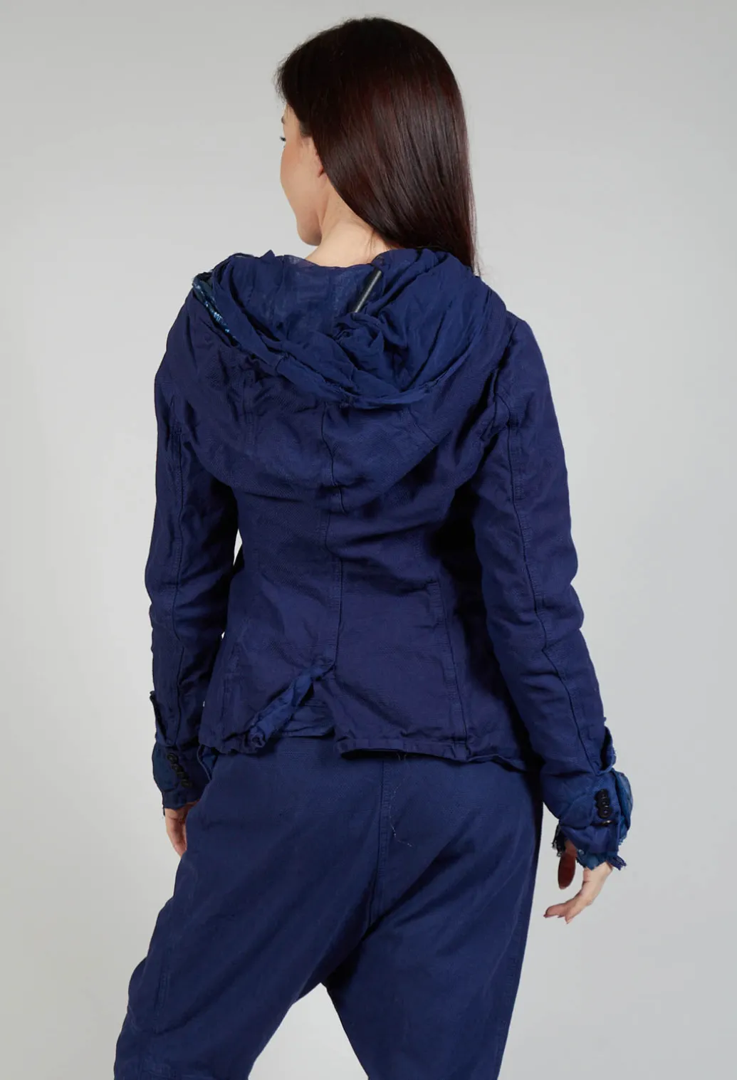 Hooded Jacket in Enzian