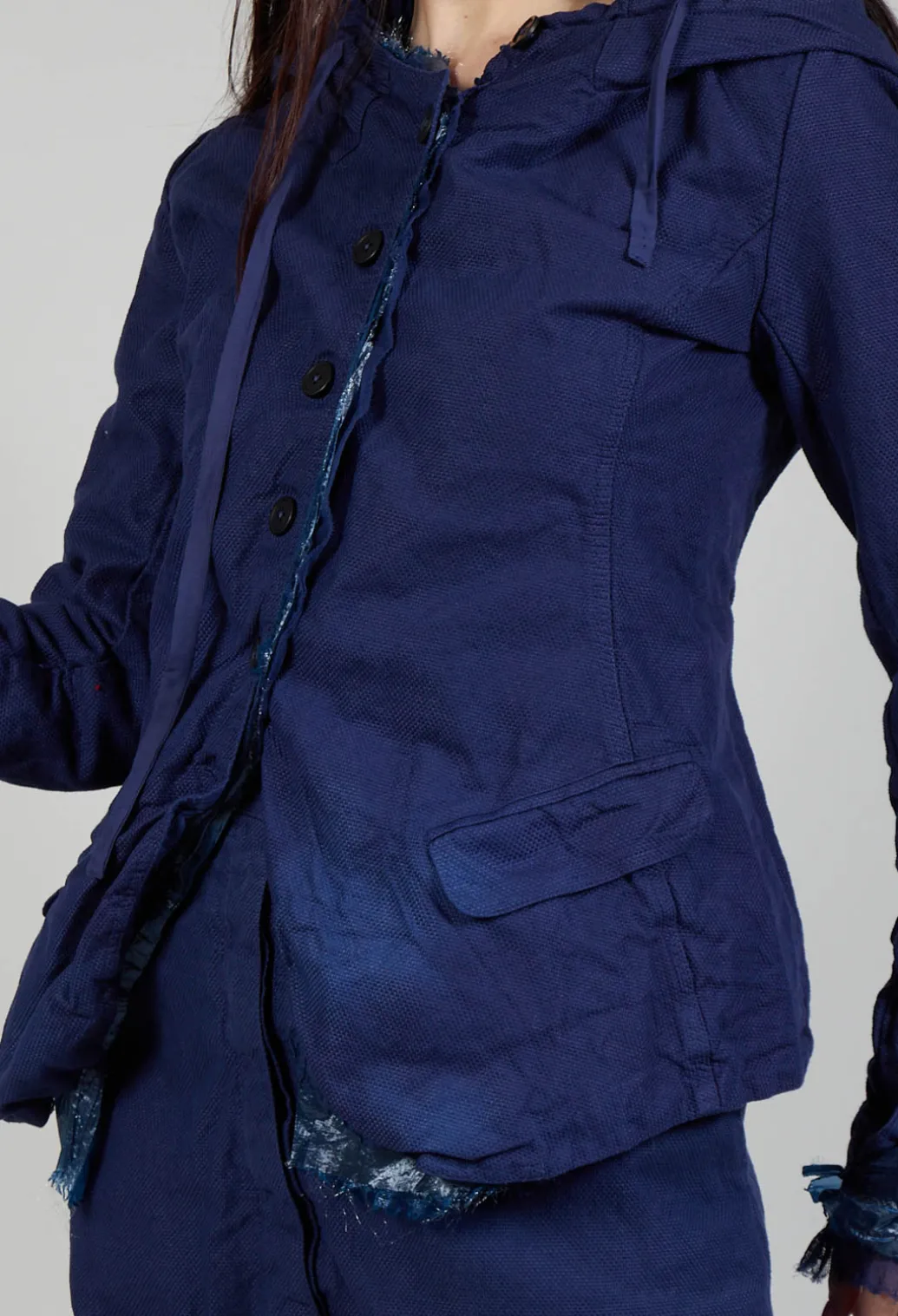 Hooded Jacket in Enzian