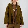 Hooded Jacket in Oliva