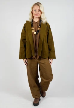 Hooded Jacket in Oliva
