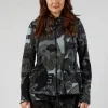 Hooded Jersey Jacket in Multicolour