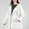 Hooded Parka CC in Milk