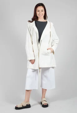 Hooded Parka CC in Milk