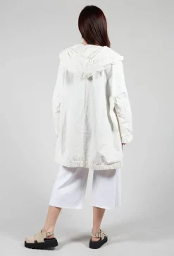 Hooded Parka CC in Milk