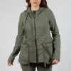 Hooded Utility Jacket in Camp
