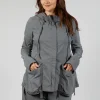 Hooded Utility Jacket in Rock