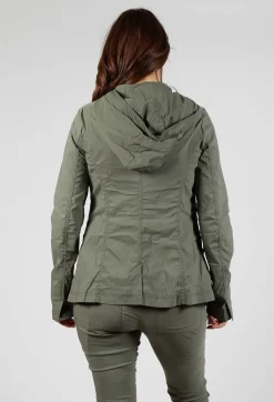 Hooded Utility Jacket in Camp