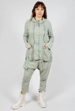 Hooded Utility Jacket in Defender