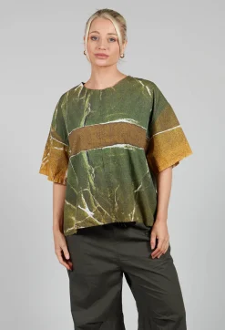 Huir Top in Avocado Green
