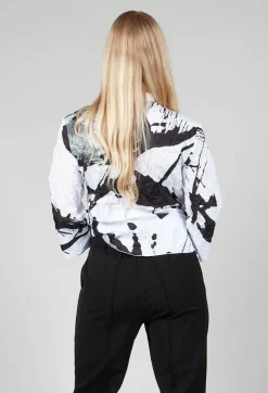 HULE Shirt in Black White Colourful