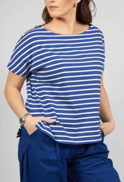 Ibisco R Stripe T-Shirt in Officina