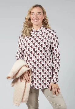 Ice Cream Shirt in Rosa / Moro / Brick