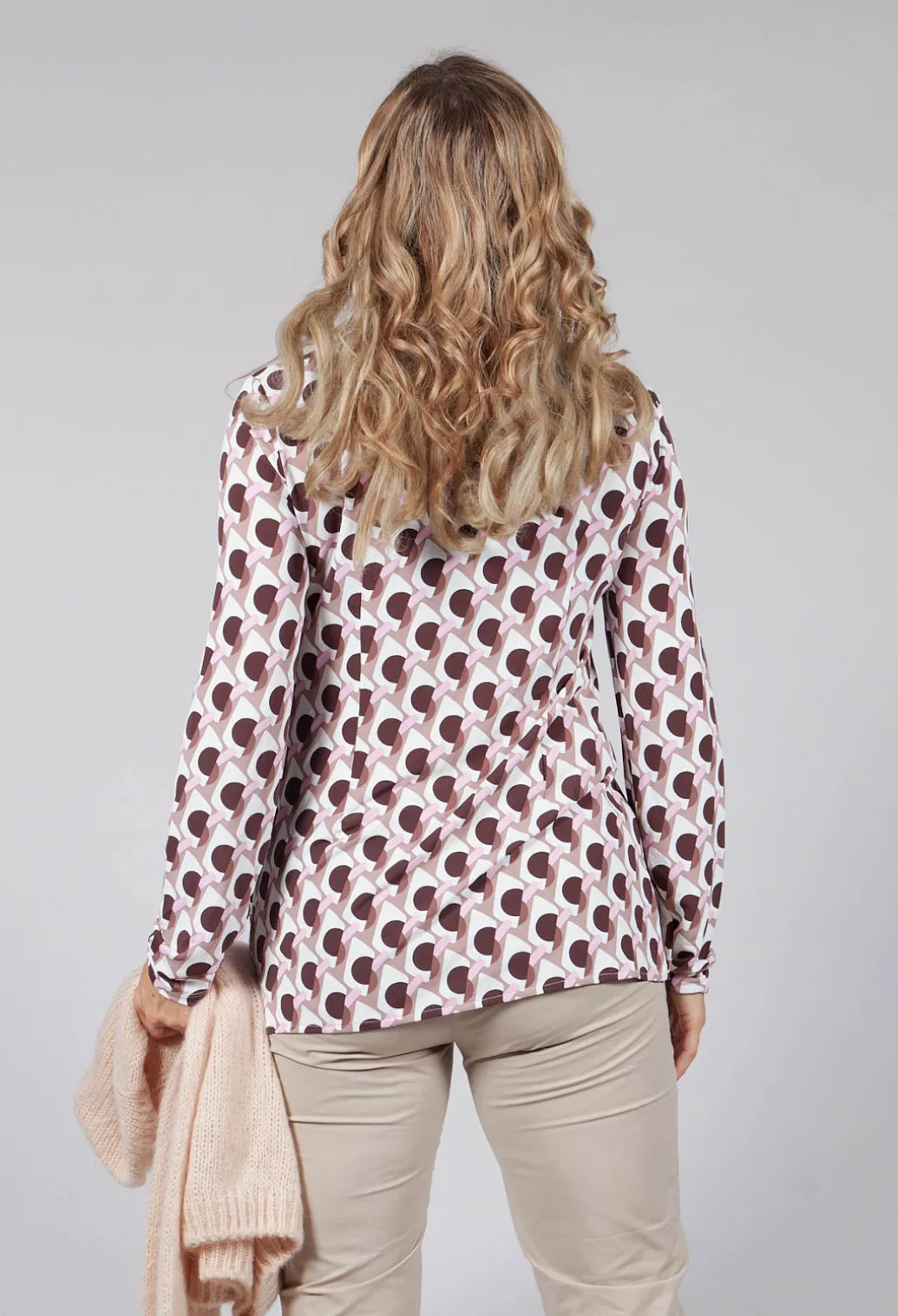 Ice Cream Shirt in Rosa / Moro / Brick