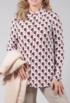 Ice Cream Shirt in Rosa / Moro / Brick