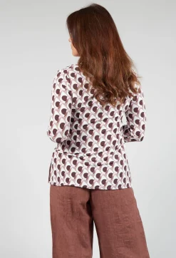 Ice Cream Shirt in Rosa / Moro / Brick
