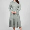 Imeko Dress in Eucalyptus