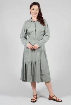 Imeko Dress in Eucalyptus
