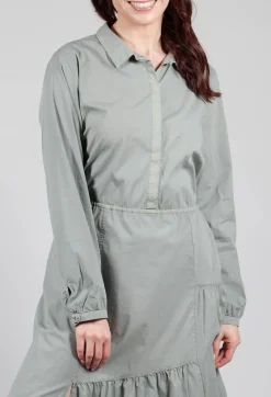 Imeko Dress in Eucalyptus