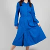 Imeko Dress in Saphir