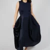 In Love With Dress in Black & Navy