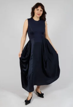 In Love With Dress in Black & Navy