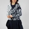 Include Cardigan in Floral Navy