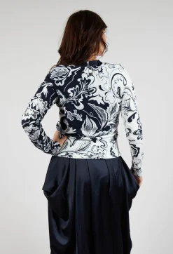 Include Cardigan in Floral Navy