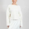 Inerte Knitted Jumper in Grandpa Ecru