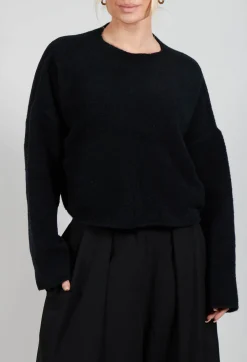 Inerte Knitted Jumper in Black