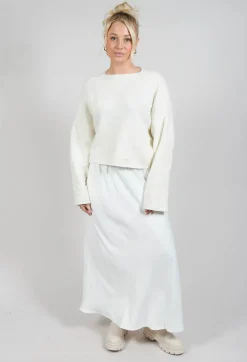 Inerte Knitted Jumper in Grandpa Ecru