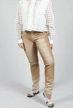 Inform Trousers in Washed Beige
