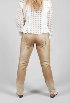 Inform Trousers in Washed Beige