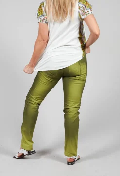 Inform Trousers in Washed Green