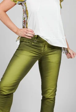 Inform Trousers in Washed Green