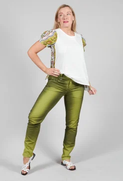 Inform Trousers in Washed Green