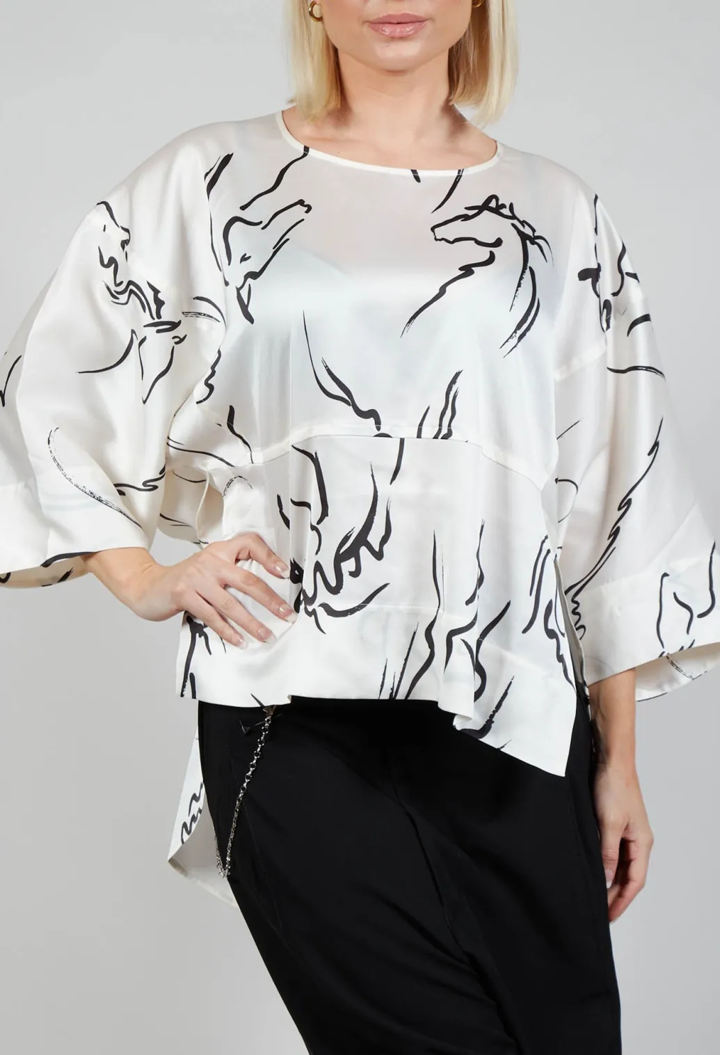 Innocence Top in White