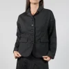 Inox Loose Blazer in Slate