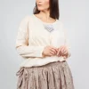 Isa Blouse is Voile Dot