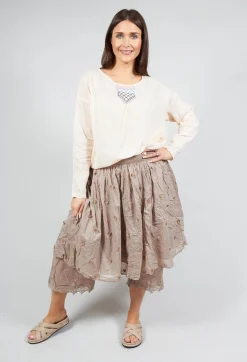 Isa Blouse is Voile Dot