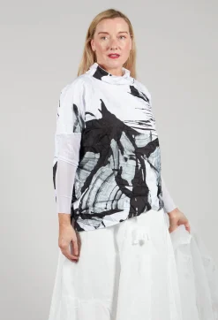 JACE Shirt in White Colourful