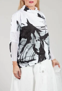 JACE Shirt in White Colourful