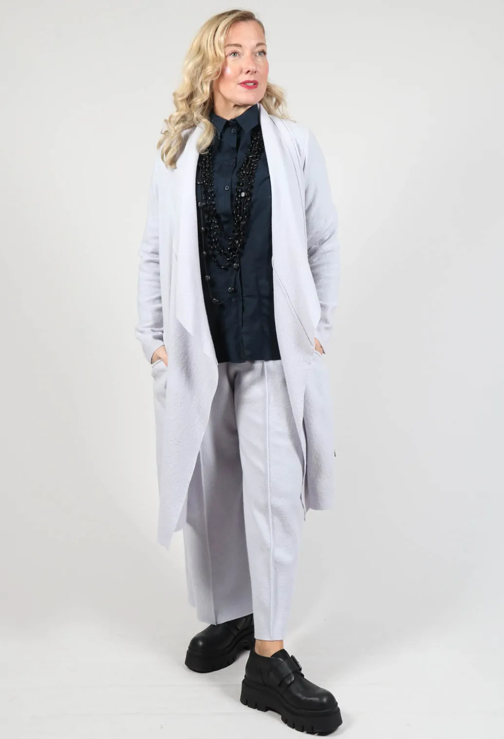Jacket Ana Long in Grey